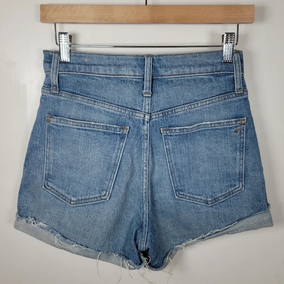 Madewell The High-Rise Denim Shorts Madewell Shorts Size 25 - Picture 7 of 9